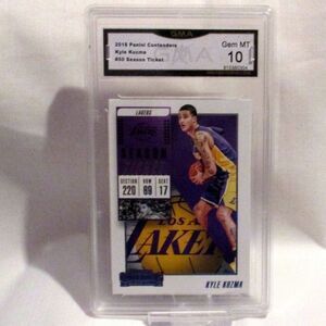 Kyle Kumza Game Ticket 2018 Panini Contenders